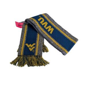FOCO West Virginia Mountaineers WVU Knit Scarf